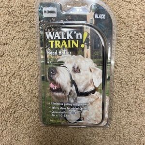 Coastal Pet - Walk 'n Train - Dog Head Halter - Black - Medium - Size 2